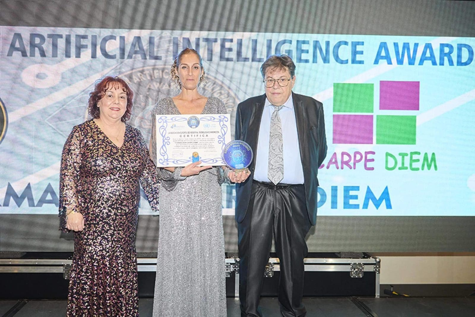 Formación Carpe Diem galardonada en la I Edición del European Artificial Intelligence Award