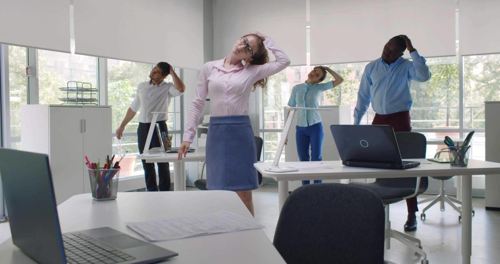 Pausas activas en empresas; WellWo reúne ejercicios guiados para activar la jornada