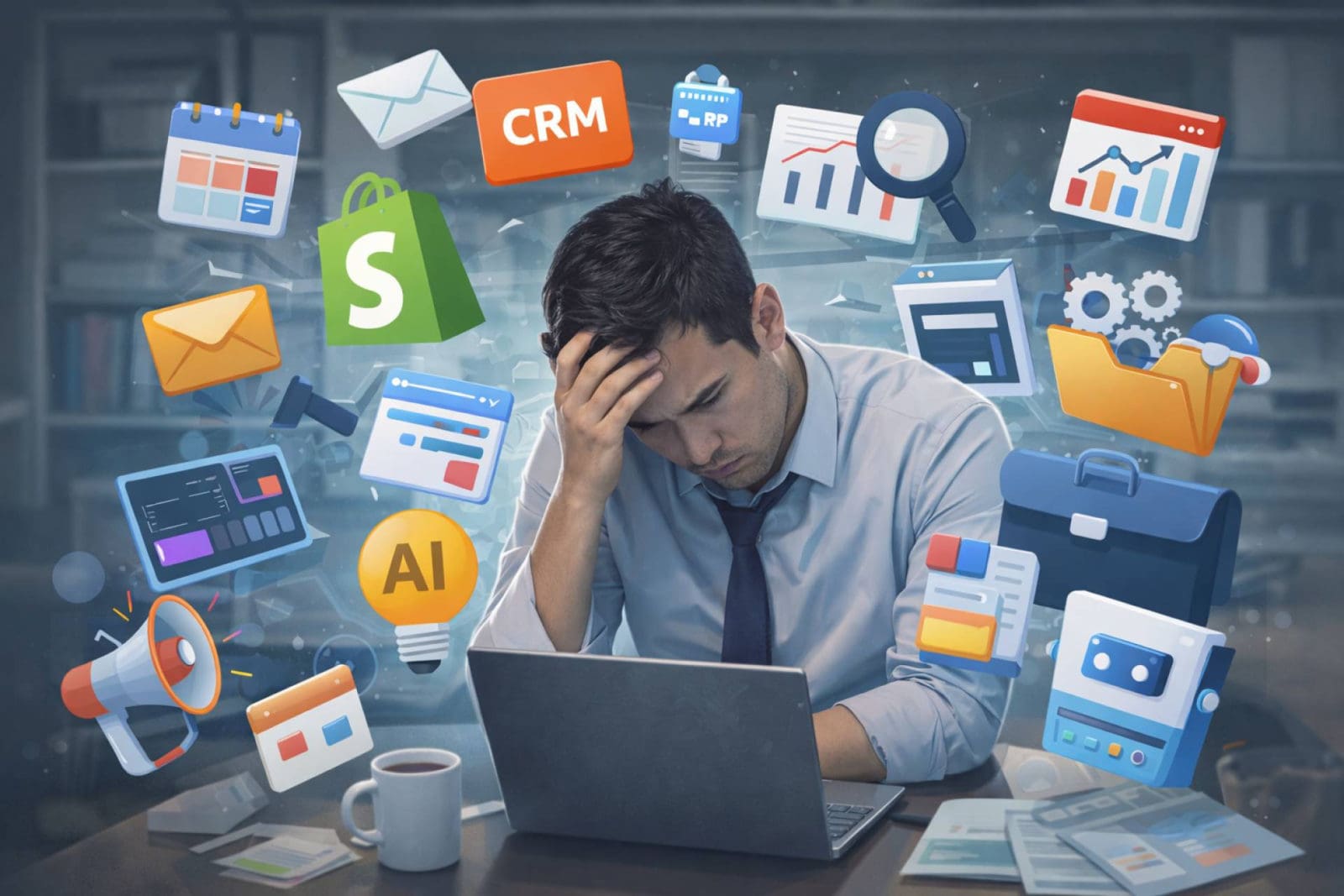El problema que nadie esperaba con la inteligencia artificial; demasiadas herramientas