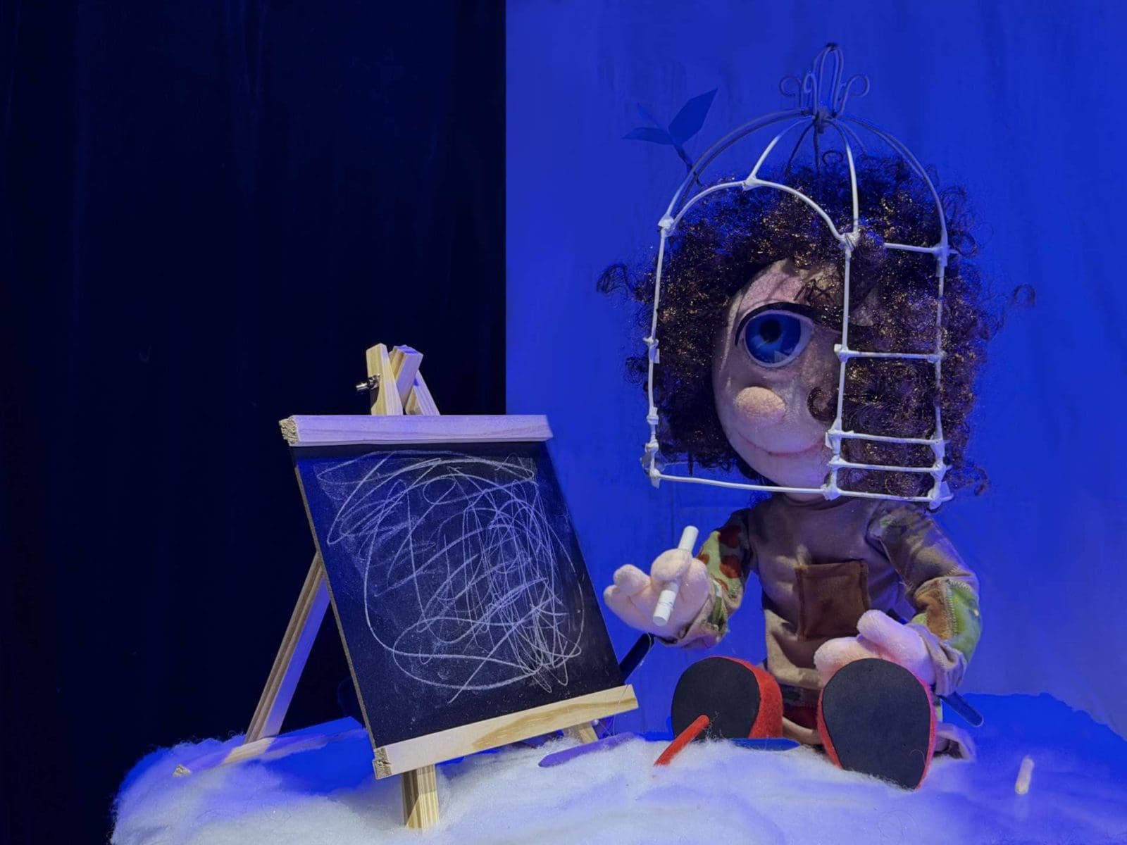 ‘Pajarillos en la Cabeza’, la nueva propuesta de Bolina Títeres que explora la neurodiversidad desde el teatro visual