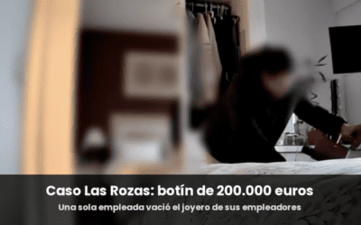 Detenidos en Las Rozas y Oeste de Madrid 7 empleadas de hogar y 2 de mudanzas por robar joyas en casas de mayores donde trabajaban
