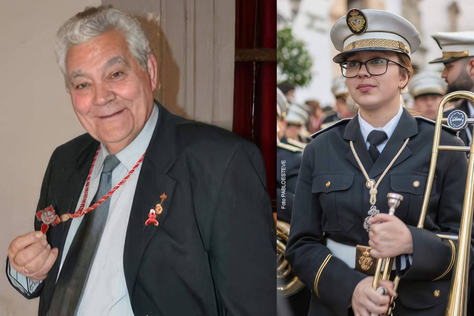 De abuelo a nieta; la historia que refleja el relevo generacional en la Semana Santa
