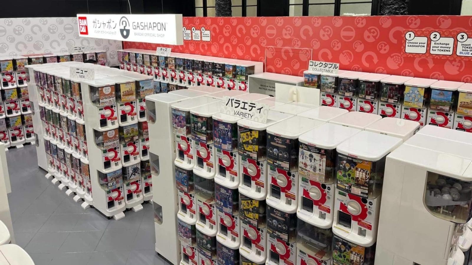 Madrid se convierte en capital europea del Gashapon con la apertura de la mayor tienda oficial en intu Xanadú