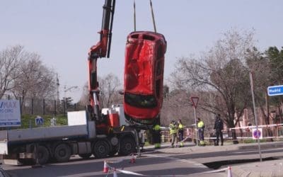 «El gran socavón» que surgió en Majadahonda puede repetirse: «Es preciso realizar un estudio de hidrogeología»