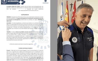 Hilario Gómez (Majadahonda) explica su dimisión y renuncia al sueldo: «Ningún Jefe de Policía tiene conocimientos para controlar unas obras»