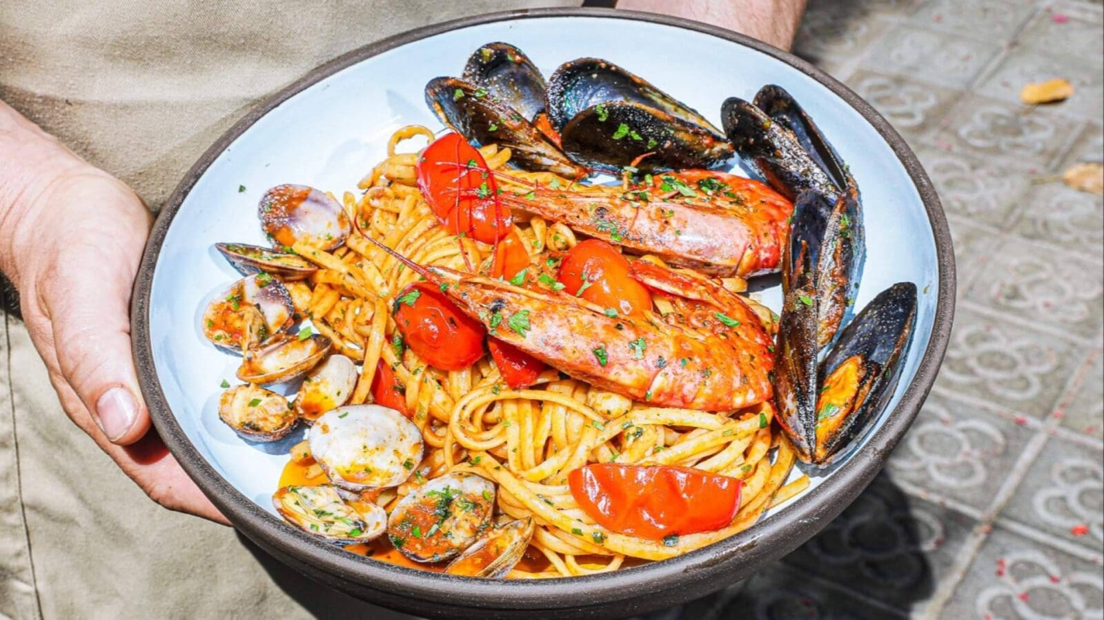 Dónde comer italiano en Barcelona en agosto; Buon Appetito, pizza y pasta en el Born