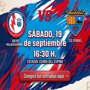 La prensa aragonesa analiza el Rayo Majadahonda vs CD Teruel de este sábado (16.30): «quien anote primero tendrá muchos números para vencer» La prensa aragonesa analiza el Rayo Majadahonda vs CD Teruel de este sábado (16.30): «quien anote primero tendrá muchos números para vencer»