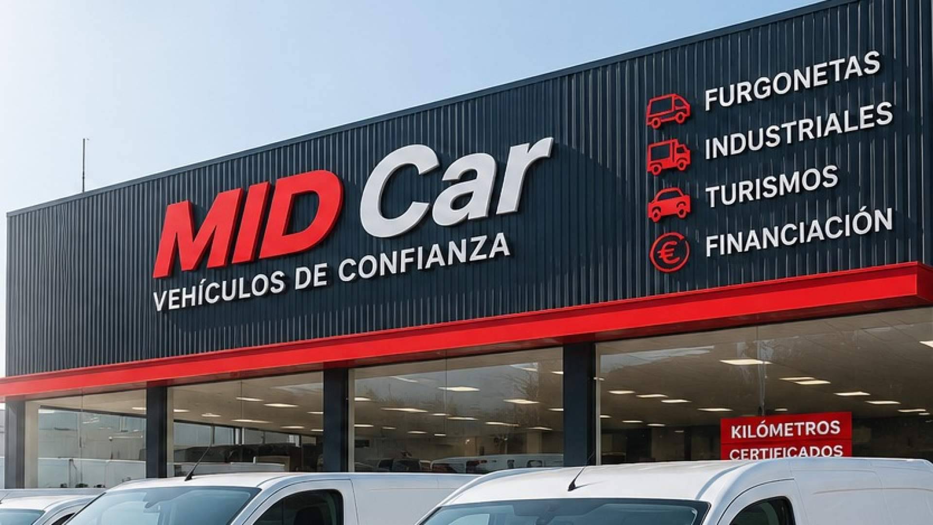 Coches, furgonetas y vehículos industriales amplían la oferta de ocasión de MID Car