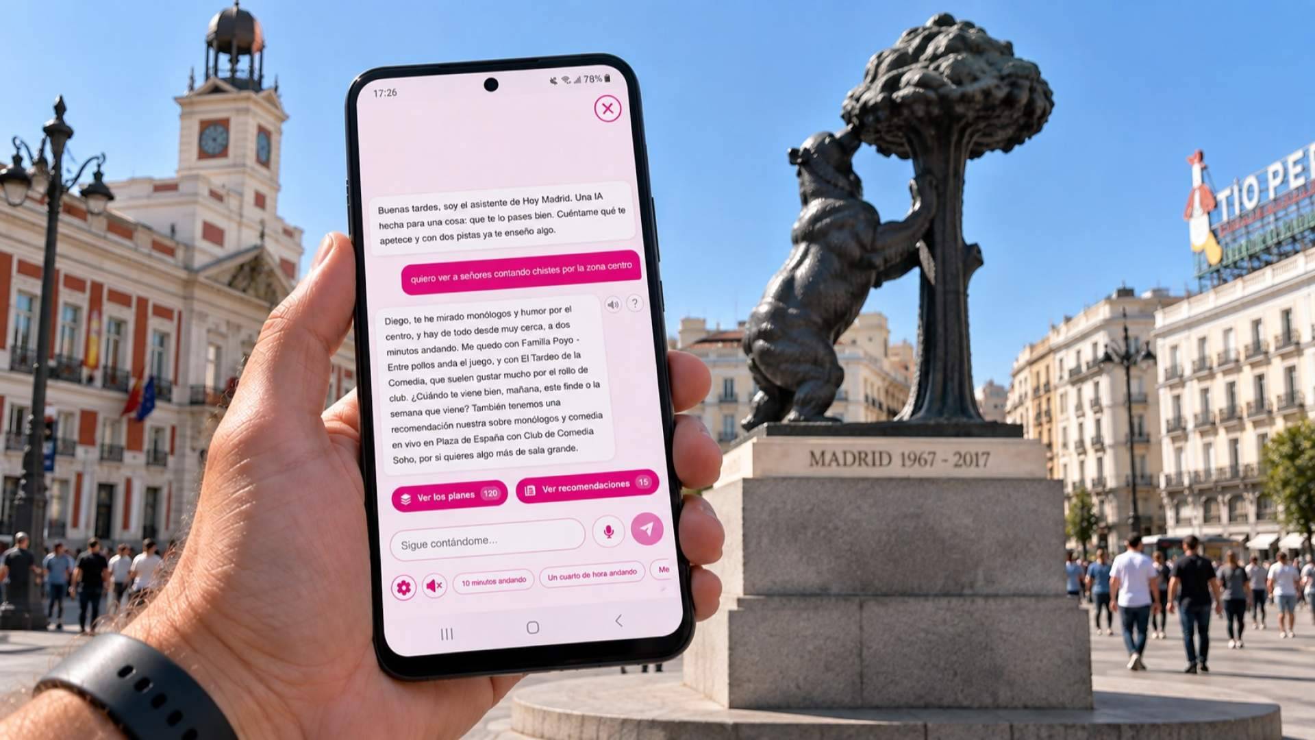 Madrid mantiene en cartel sus monólogos este fin de semana