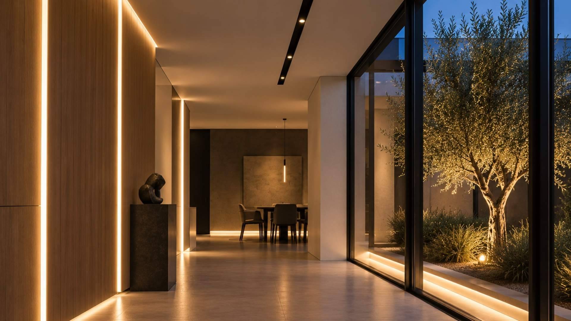 Stubborn Lighting, la iluminación técnica se convierte en parte de la arquitectura