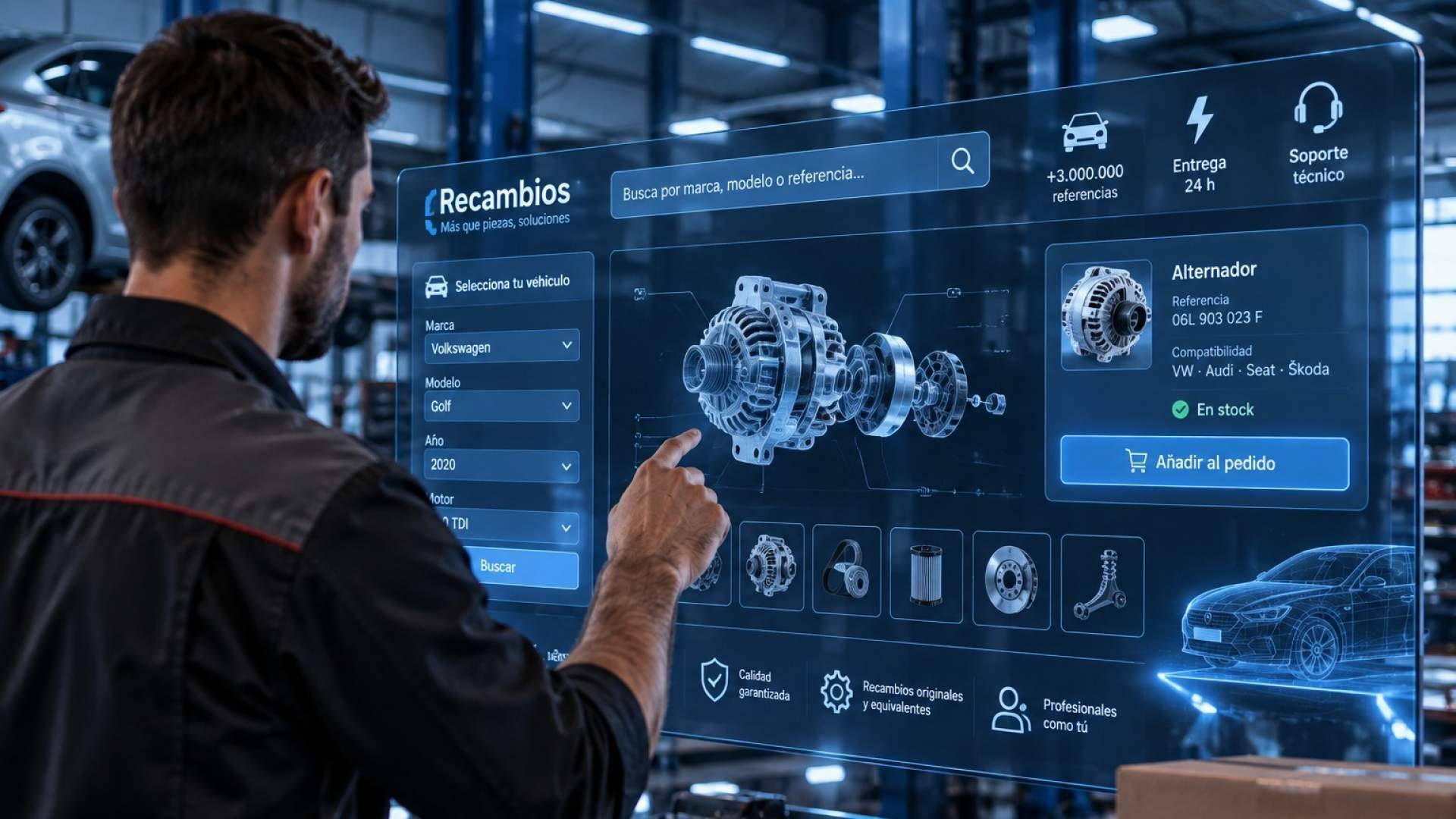 Speedlock facilita a los talleres la localización de recambios de cerrajería de automoción
