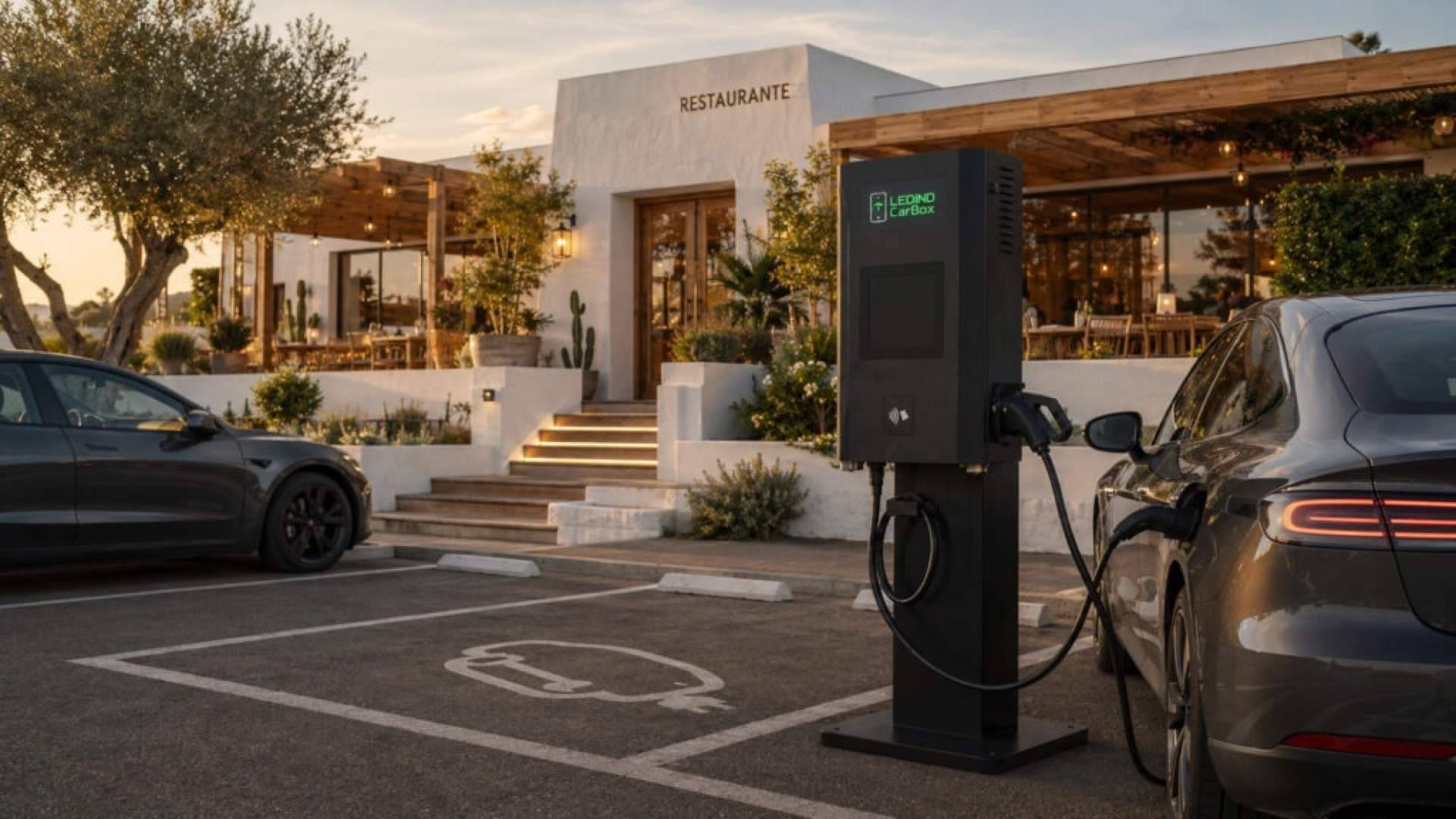 Ledind Carbox lleva a hoteles y restaurantes de Cataluña soluciones de recarga con sistema de pago