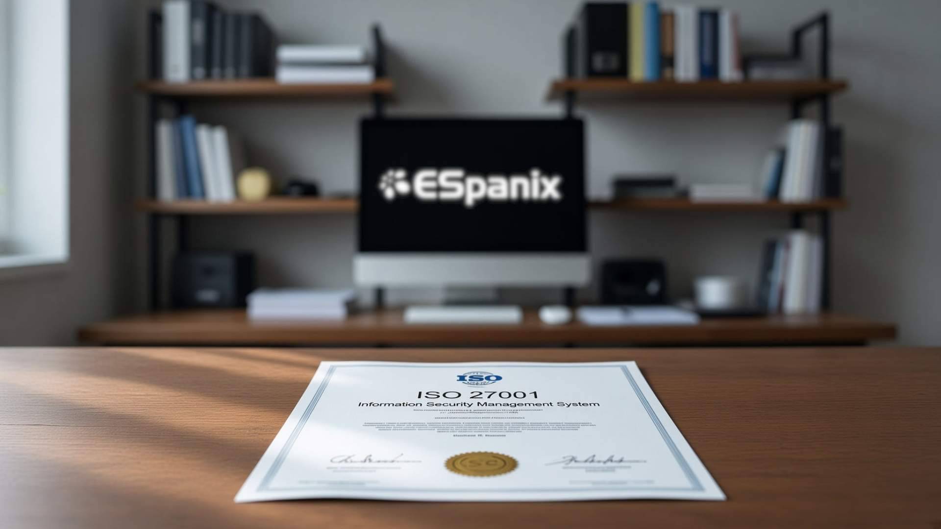 ESpanix obtiene la certificación ISO 27001.2022 para toda su organización
