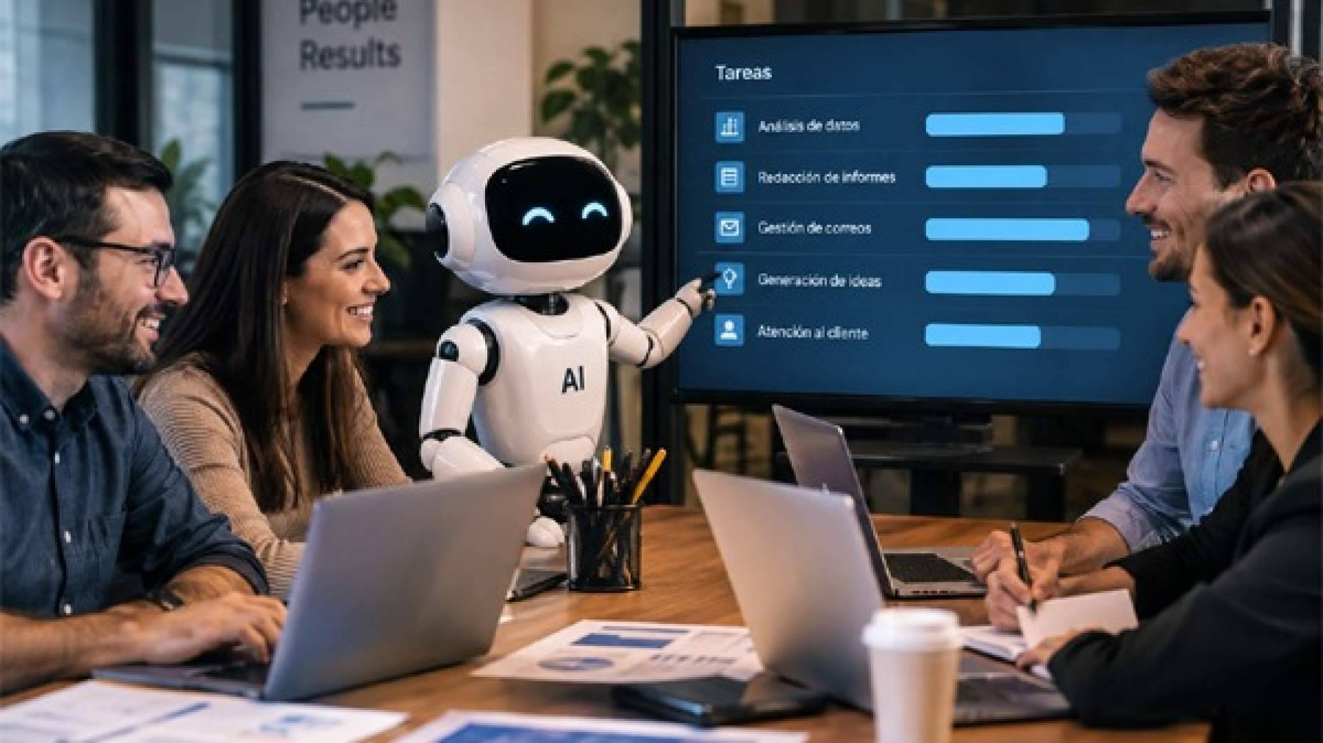 5 tareas que una empresa podría hacer mucho más rápido utilizando la IA