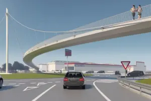 «El puente de Majadahonda que nadie usa» (Roza Martín): «En cambio la rotonda está hecha una porquería y no se hace nada» «El puente de Majadahonda que nadie usa» (Roza Martín): «En cambio la rotonda está hecha una porquería y no se hace nada»
