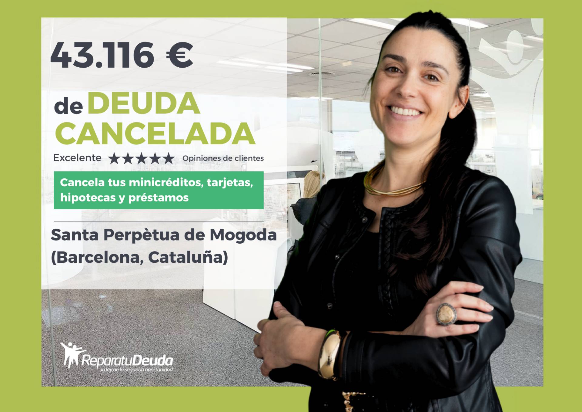 Un matrimonio supera 43.116 € de deuda con Repara tu Deuda Abogados y la Ley de Segunda Oportunidad en Santa Perpètua de Mogoda (Barcelona, Cataluña)