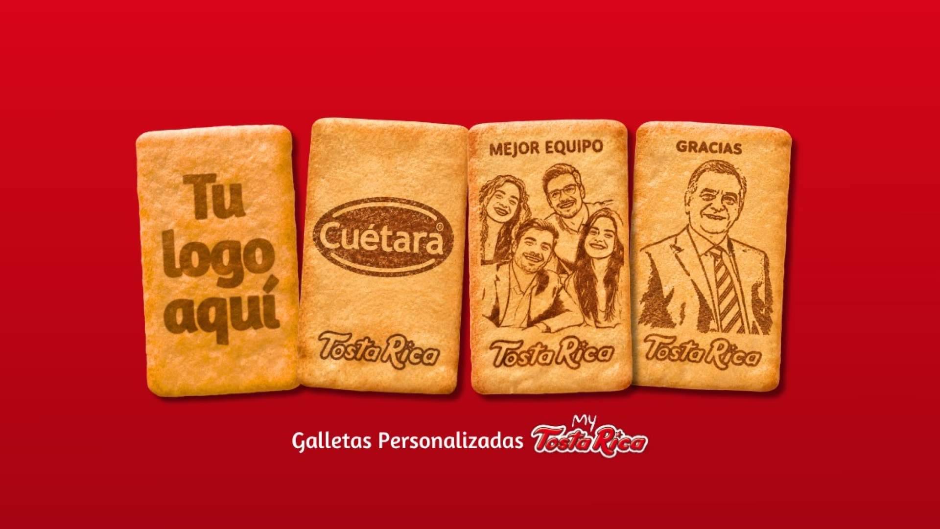 Las galletas personalizadas My TostaRica, una propuesta original como regalo de empresa