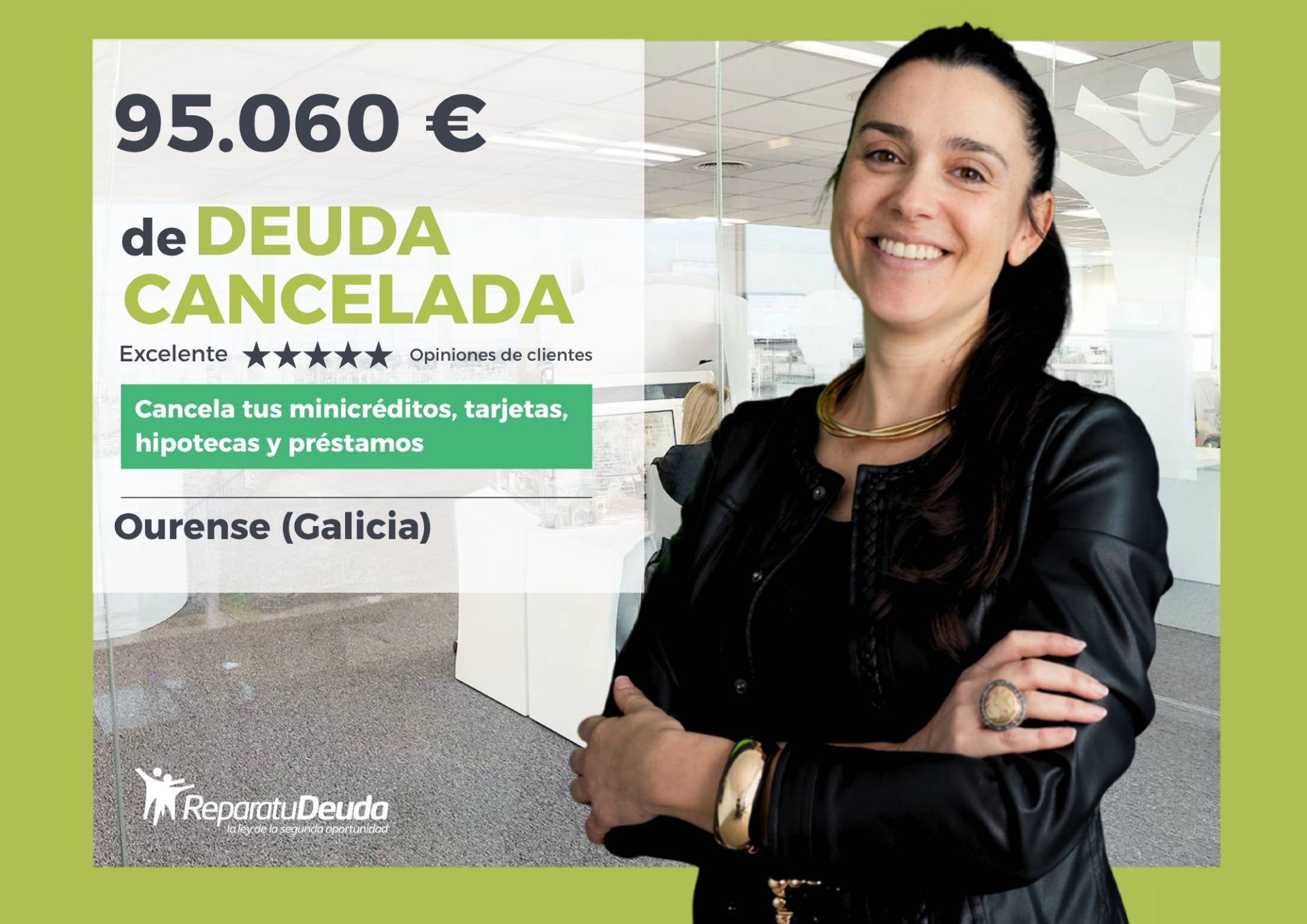 Un emprendedor de Ourense (Galicia) afronta 95.060 € de deuda con Repara tu Deuda y la Ley de Segunda Oportunidad