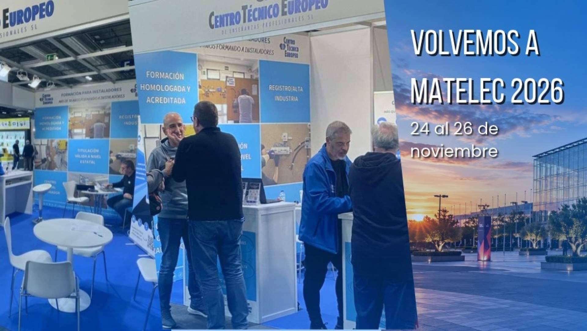 Centro Técnico Europeo vuelve por quinto año consecutivo a MATELEC 2026 con novedades y sorpresas para los instaladores