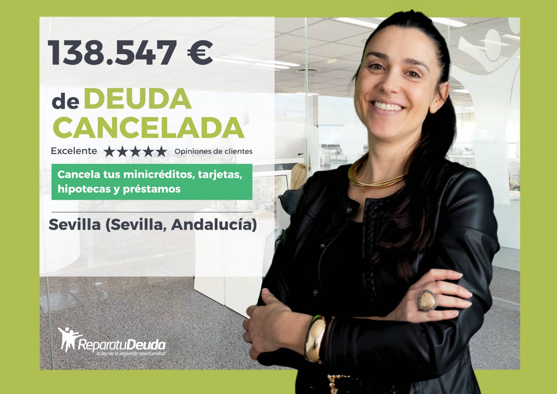 Repara tu Deuda libera de 138.547 € a un taxista de Sevilla (Sevilla, Andalucía) con la Ley de Segunda Oportunidad