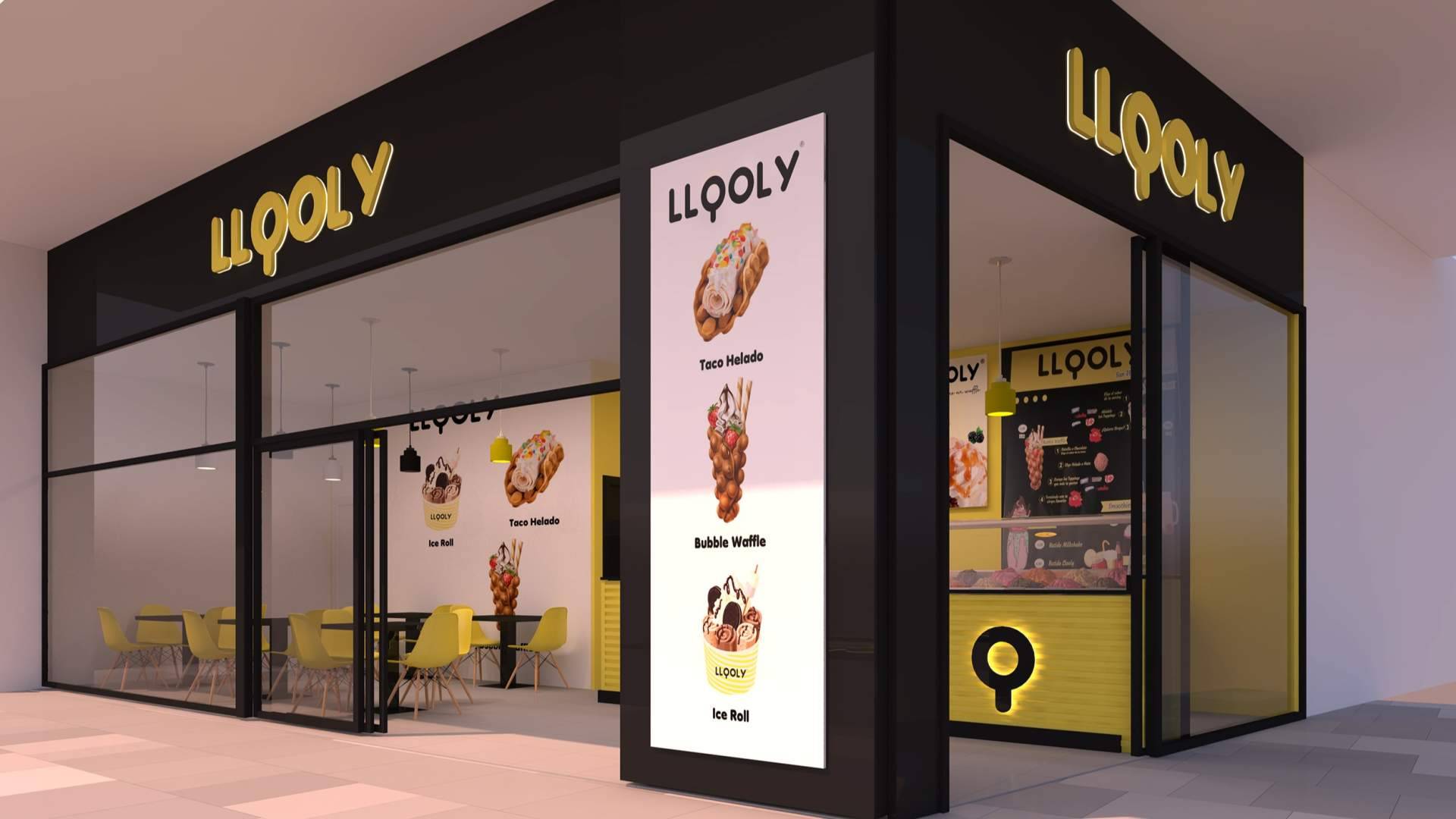 LLOOLY impulsa su expansión con una nueva franquicia en España de bubble waffles, ice rolls y tacos helados