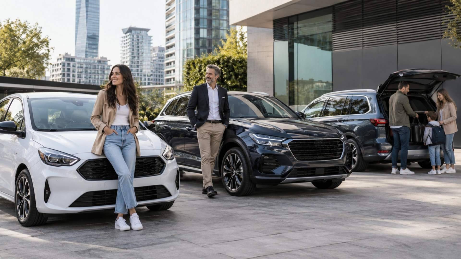 Las condiciones que permiten compartir un coche de renting con otros conductores