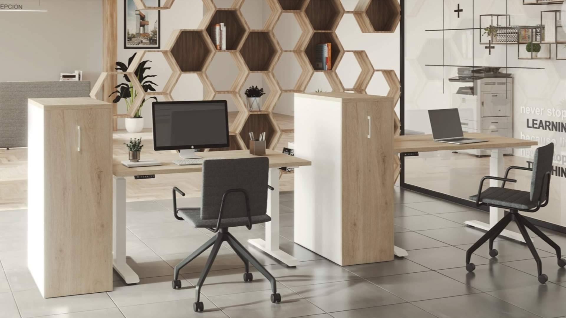 La importancia de las mesas regulables en altura para mejorar la ergonomía en la oficina