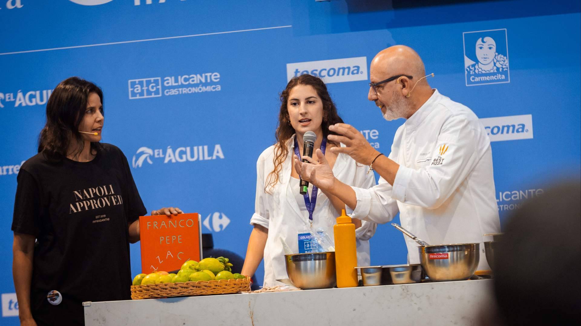 La pizza que no necesita horno; Franco Pepe reivindica la pizza frita en Alicante
