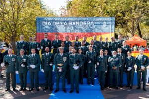 Emotivo discurso del teniente comandante de la Guardia Civil de Majadahonda: «Este año ha sido bastante duro para mí en el plano personal» Emotivo discurso del teniente comandante de la Guardia Civil de Majadahonda: «Este año ha sido bastante duro para mí en el plano personal»