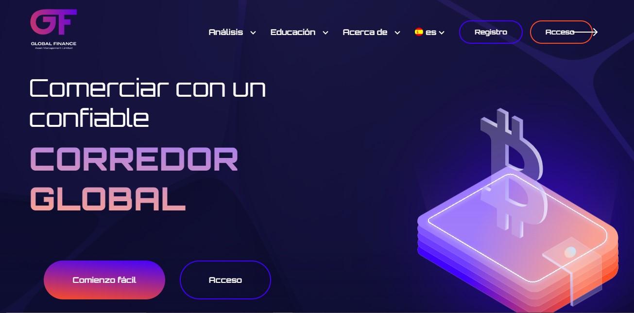 Global Finance Limited Website