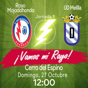 Rayo Majadahonda contra UD Melilla