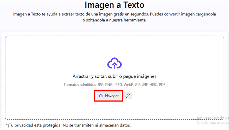 ¿Cómo se puede sacar texto de una imagen?