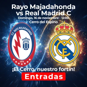 Rayo Majadahonda contra Real Madrid