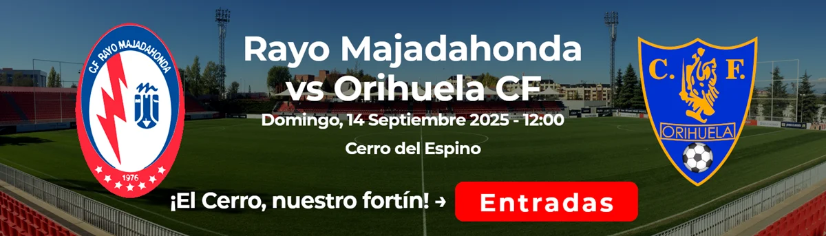 Rayo Majadahonda contra Orihuela