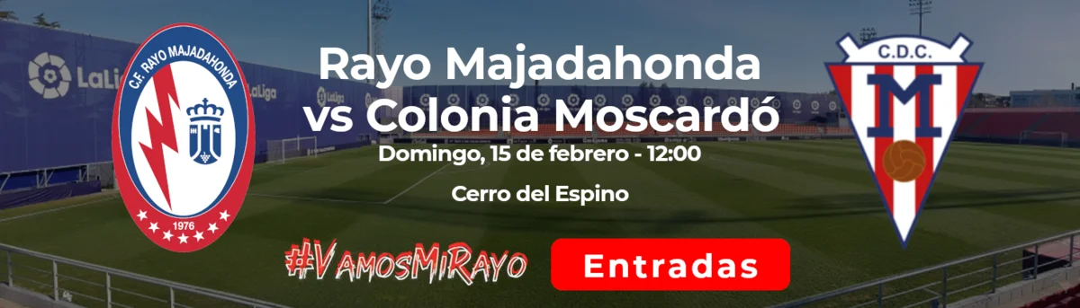 Rayo Majadahonda contra Colonia Moscardó