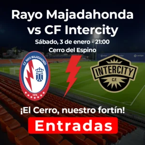 Rayo Majadahonda contra Intercity