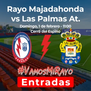Rayo Majadahonda contra Las Palmas