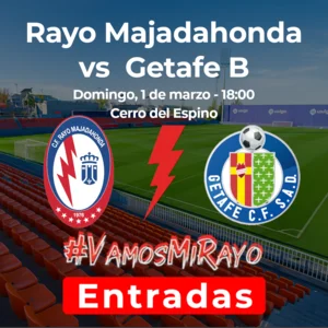 Rayo Majadahonda contra Getafe