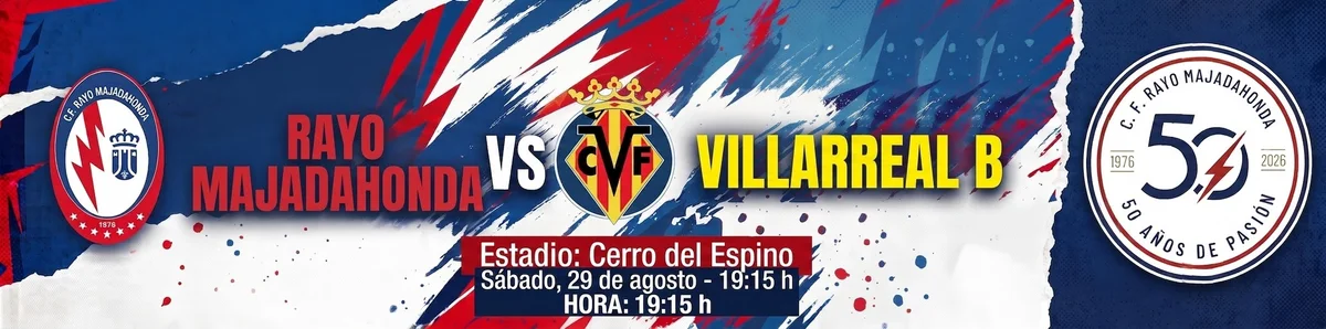Rayo Majadahonda contra Villarreal B